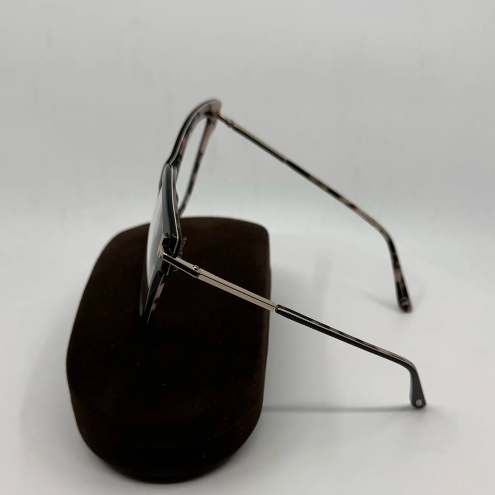 Tom Ford Black Square Cat eye Frame, Blue Blockers Computer Lenses New in Box!